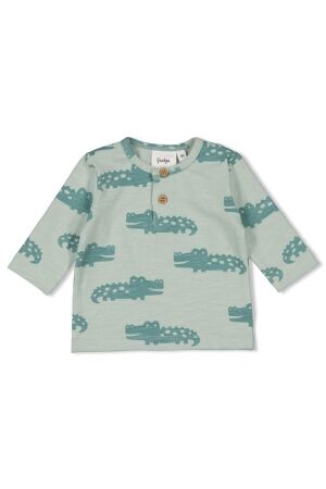 Feetje T-shirt longsleeve - You Croc my World 320 Mint