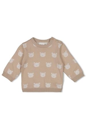 Feetje Sweater gebreid - The Knits 451 Zand melange