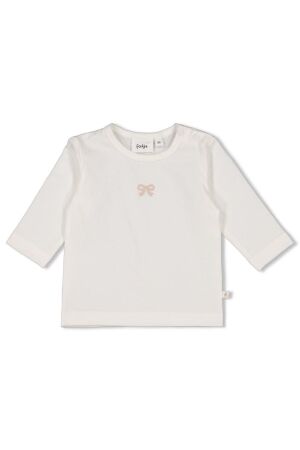 Feetje T-shirt longsleeve embroidery - The Knits 600 Offwhite