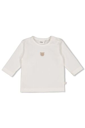 Feetje T-shirt longsleeve embroidery - The Knits 600 Offwhite