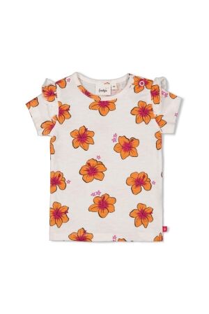 Feetje T-shirt - Love Peace Aloha 550 Wit