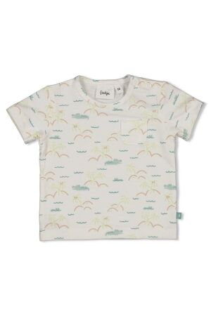 Feetje T-shirt - You Croc my World 600 Offwhite