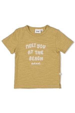 Feetje T-shirt - Lazy Days 210 Okergeel