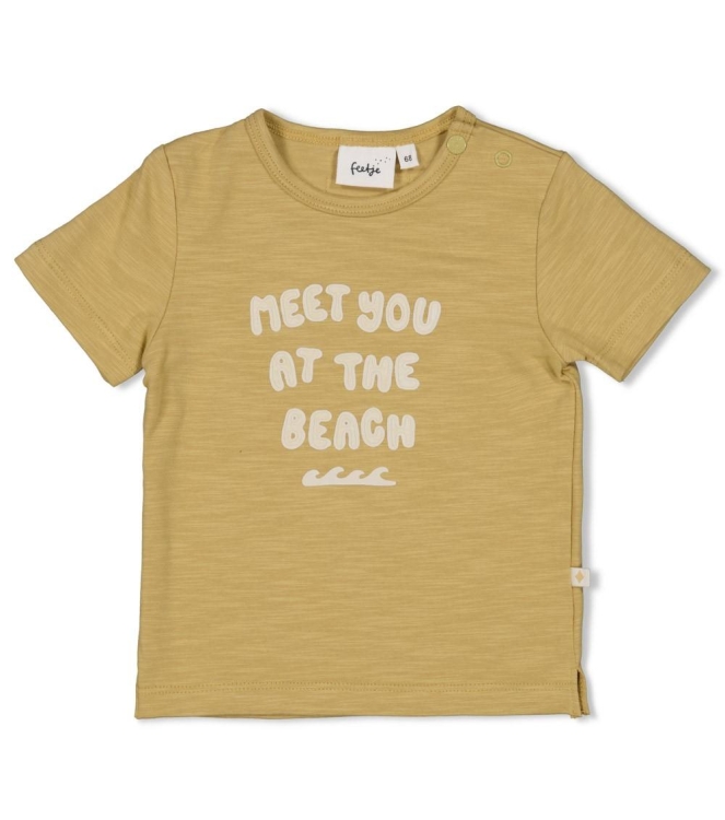 Feetje shirts 210 Okergeel 51701021