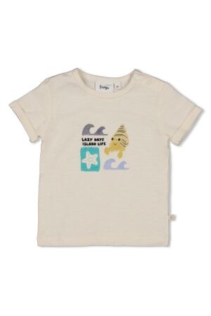 Feetje T-shirt - Lazy Days 600 Offwhite