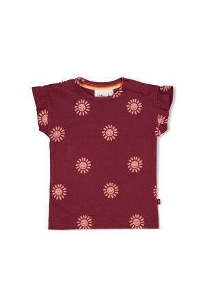 Feetje T-shirt - Salsa Sunset 130 Bordeaux
