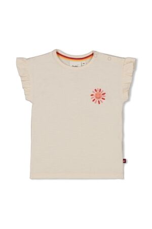 Feetje T-shirt - Salsa Sunset 600 Offwhite