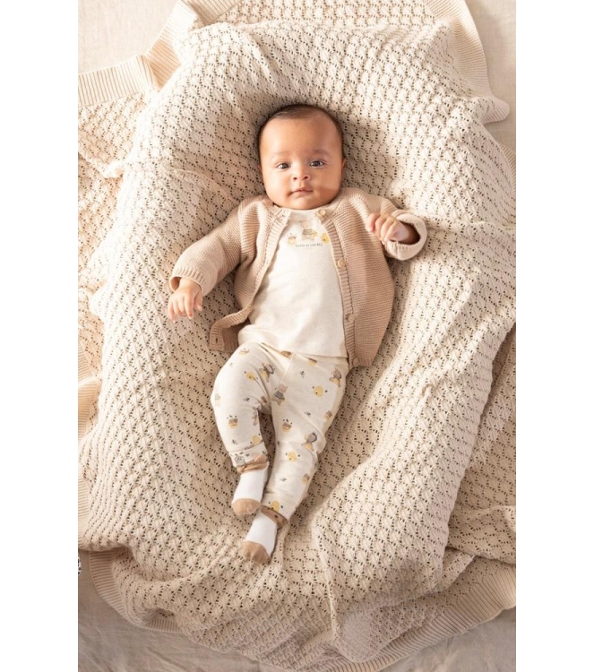 Feetje broeken 610 Offwhite melange 52202463