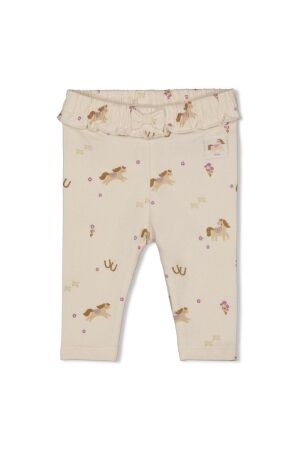 Feetje Legging - Flower Ranch 600 Offwhite