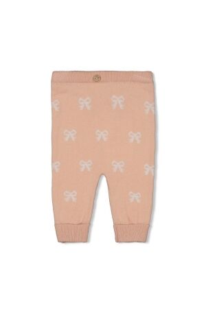 Feetje Broek gebreid - The Knits 150 Roze