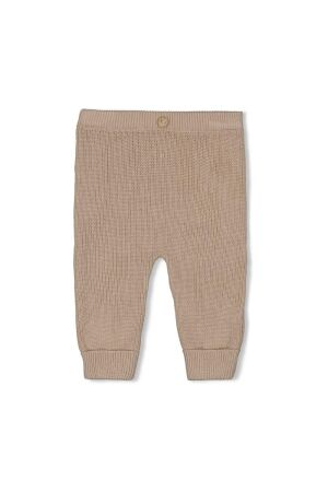 Feetje Broek gebreid - The Knits 451 Zand melange