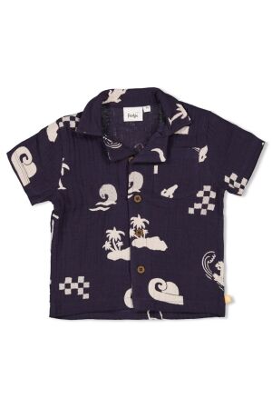 Feetje Blouse mousseline - Lagoon Legends 070 Indigo