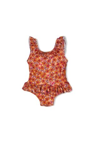 Feetje Badpak - Love Peace Aloha 370 Perzik