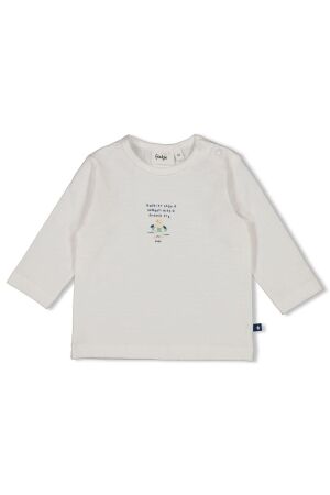 Feetje T-shirt longsleeve - Seaside Happiness 600 Offwhite