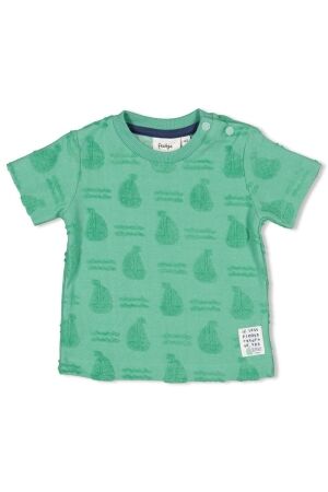 Feetje T-shirt badstof - Seaside Happiness 300 Groen