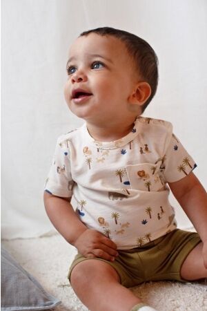 Feetje T-shirt - Safari Savage 600 Offwhite