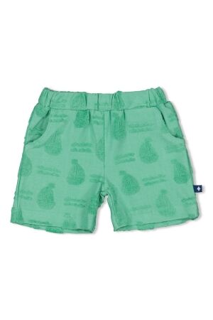 Feetje Korte broek badstof - Seaside Happiness 300 Groen