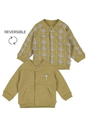 Feetje Omkeerbaar bomberjack - Safari Savage 300 Groen