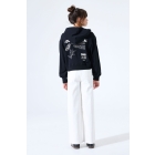 Garcia vesten 1755 Off Black N262650