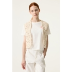 Garcia blazers & gilets 1448 Ecru O262454
