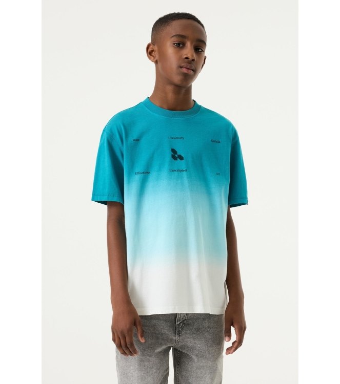 Garcia shirts 6750 Teal Blue O263404