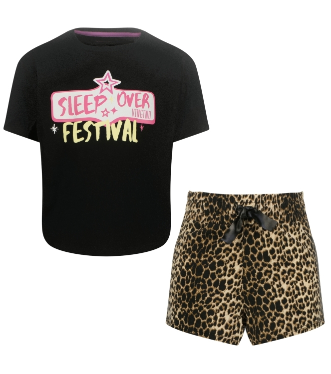 Vingino nachtkleding Deep Black U252KG724025