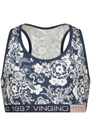 Vingino Hipster set met racertop Flower Dark Blue