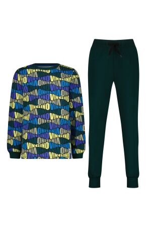 Vingino Wibo Pyjama Dark jungle green