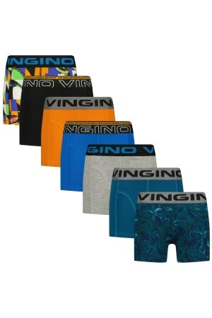 Vingino Boxershort 7-pack Mix Deep Black