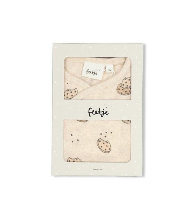 Feetje boxpakjes Offwhite melange 54000087