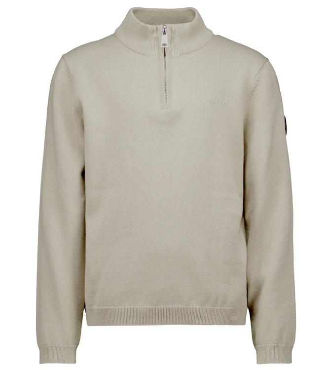 Airforce truien & vesten 907 Taupe Plaza VEB0764-FW24