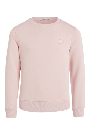 Calvin Klein Mono Mini Badge Crewneck TF6 Sepia Rose
