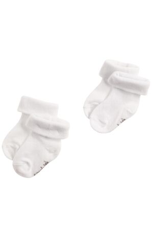 Noppies Beef Socks 2-pack C001 White