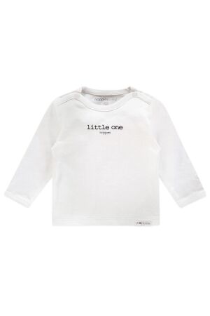 Noppies Hester Meisjes en Jongens Tee LS C001 White