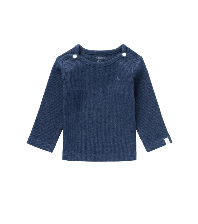 Noppies shirts P758 Navy Melange 14N0012