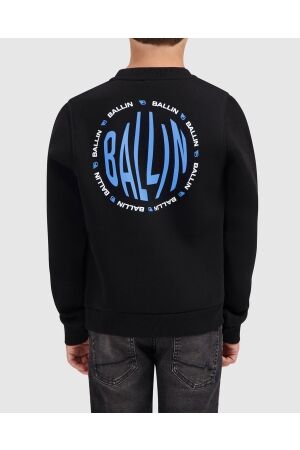 Ballin Amsterdam Slim fit Sweaters Crewneck 02 Black