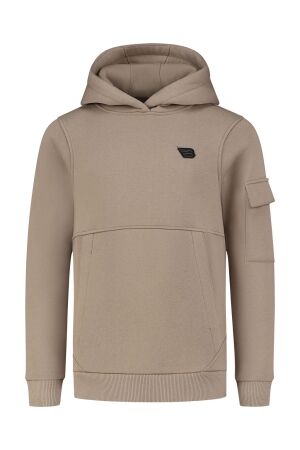 Ballin Amsterdam Slim fit Sweaters Hoodie 53 Taupe
