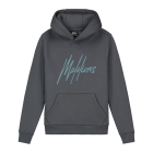 Malelions Junior truien & vesten 545 Dark Grey/Ice Blue MJ1-AW24-05