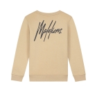 Malelions Junior truien & vesten 656 Light Brown/Navy MJ1-AW24-07