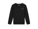 Malelions Junior truien & vesten 778 Black/Cobalt MJ1-AW24-07