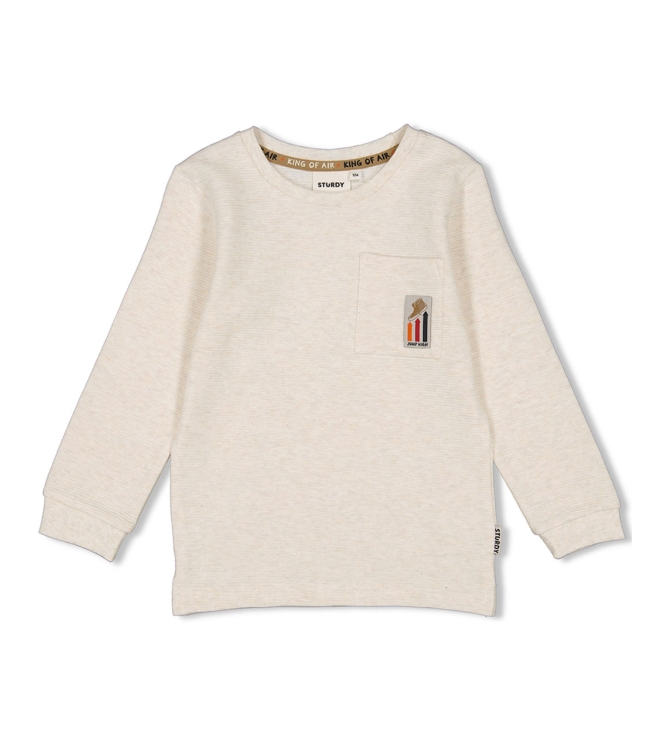 Sturdy shirts 610 Offwhite melange 71600561