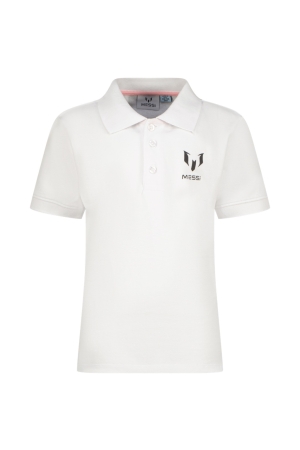 Vingino Kaper poloshirt Vingino x Messi 001 Real White