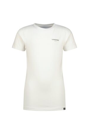 Vingino Basis T-shirt met ronde hals Real White