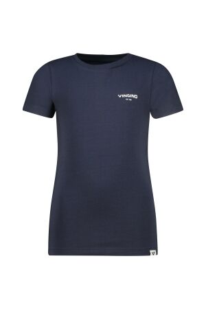 Vingino Basis T-shirt met ronde hals Midnight Blue