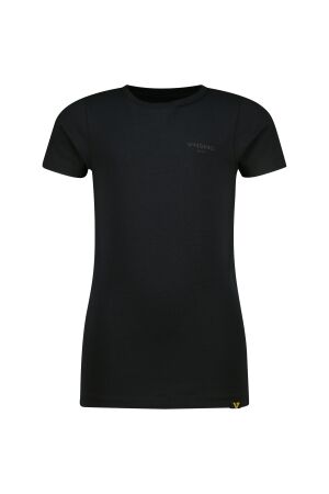 Vingino Basis T-shirt met ronde hals Deep Black