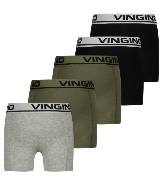 Vingino ondergoed Multicolor Grey-Black NOOSKB725009