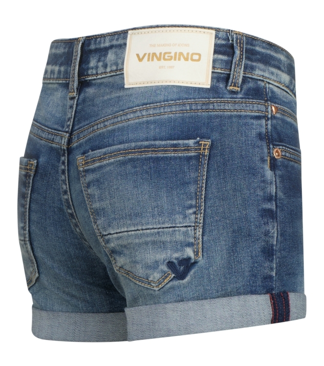 Vingino broeken Mid Blue Wash NOOSKG460005