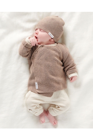 Noppies babyaccessoires P757 Taupe Melange 67406