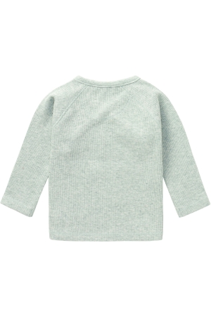 Noppies shirts N092 Grey Mint Melange 14N0011