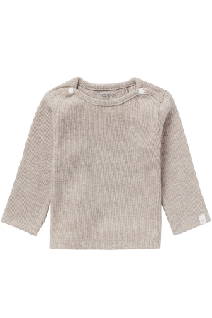 Noppies shirts P757 Taupe Melange 14N0012